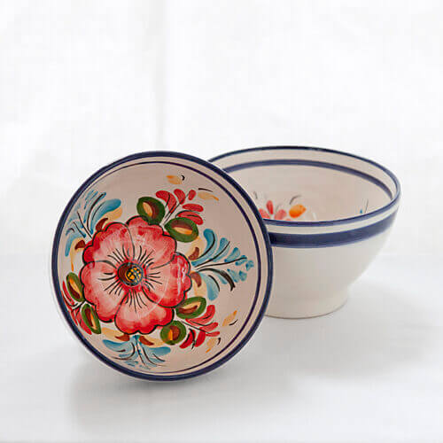 Set of 6 Small bowls Amapola