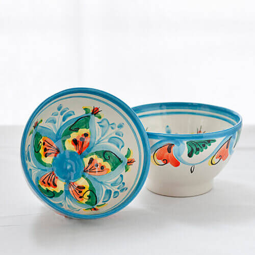 Set of 6 Small bowls Amapola